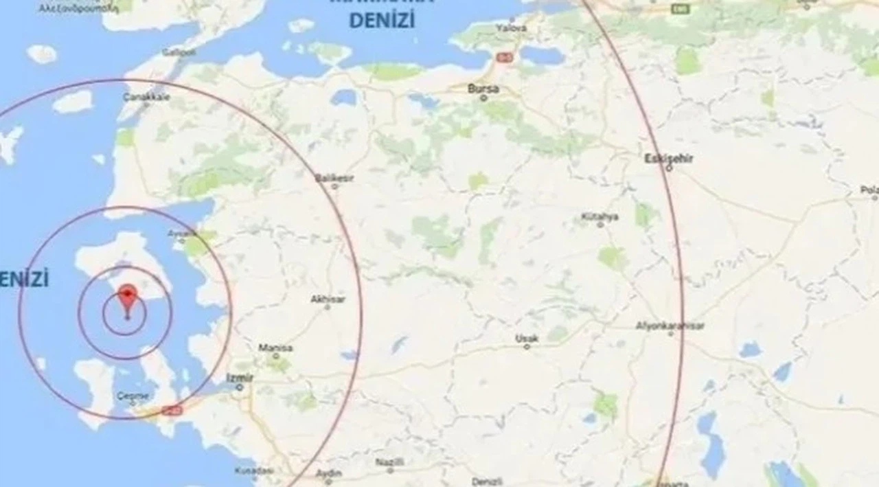 Ege Denizi'nde bir deprem daha: İzmir ve çevre illerden hissedildi