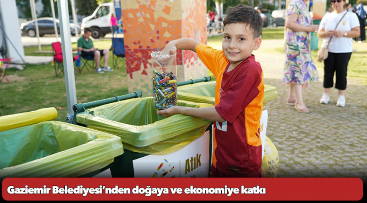 Gaziemir Belediyesi’nden doğaya ve ekonomiye katkı