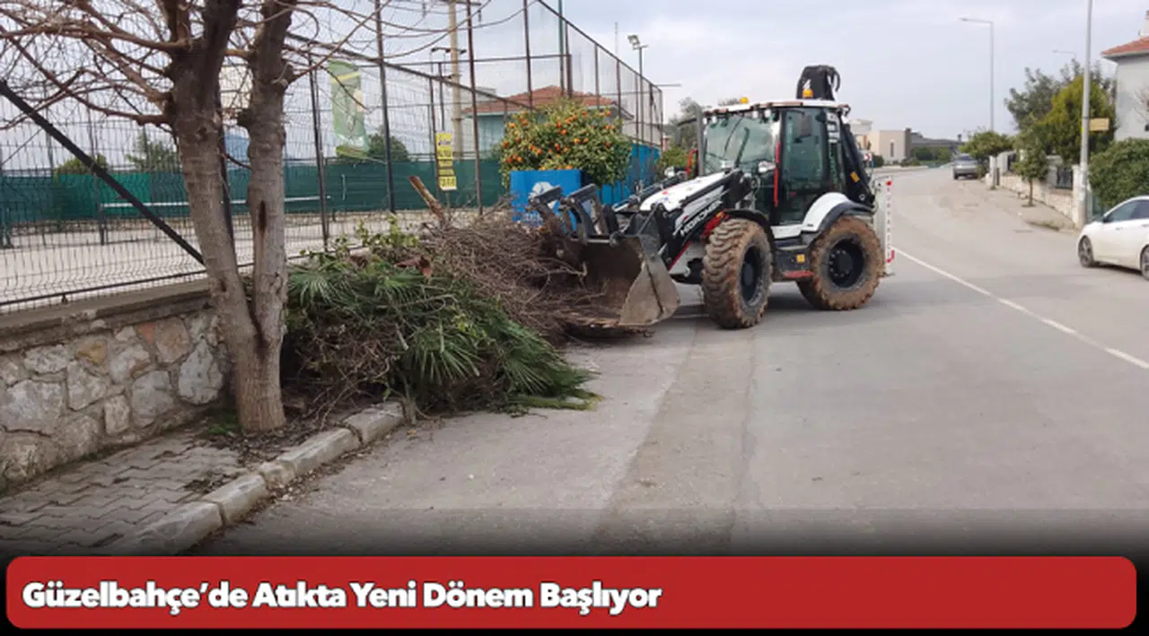 Güzelbahçe’de Atıkta Yeni Dönem Başlıyor