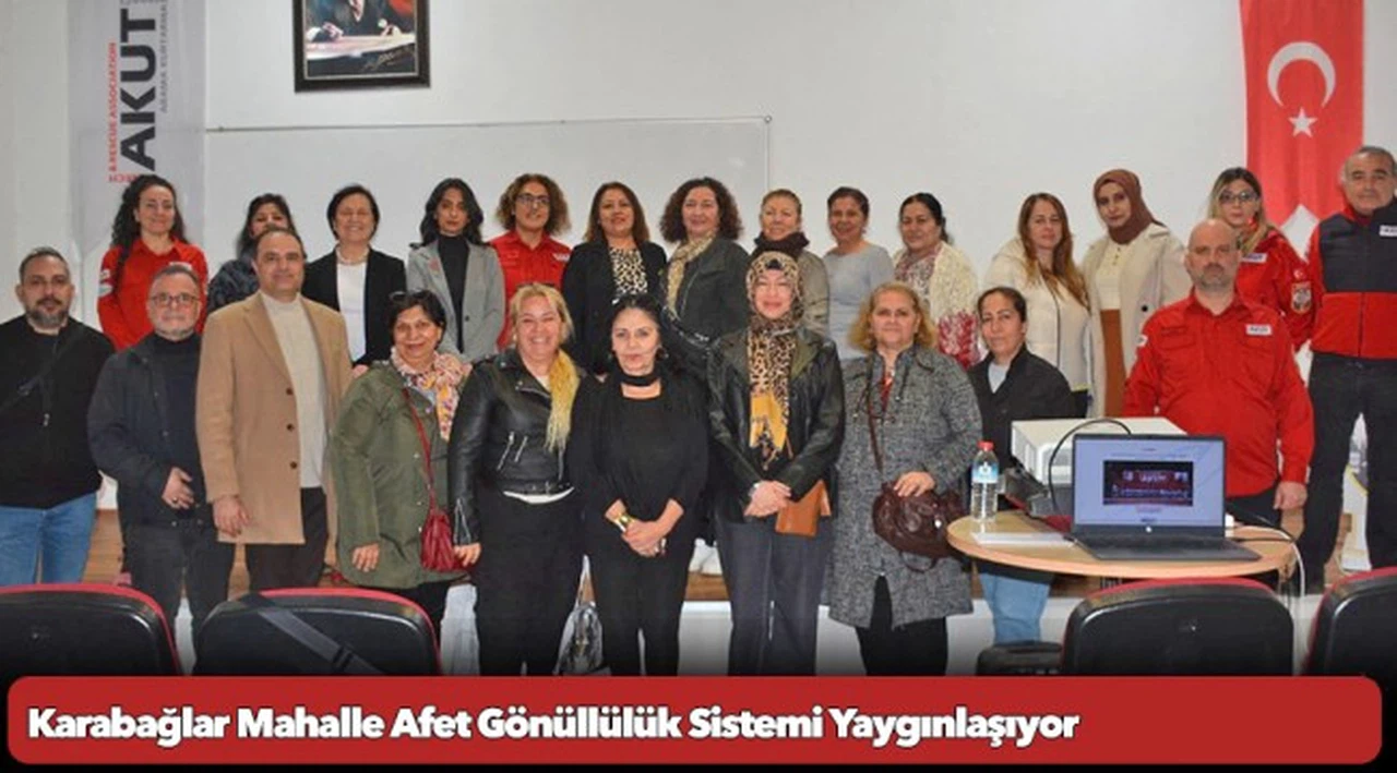 Karabağlar Mahalle Afet Gönüllülük Sistemi Yaygınlaşıyor