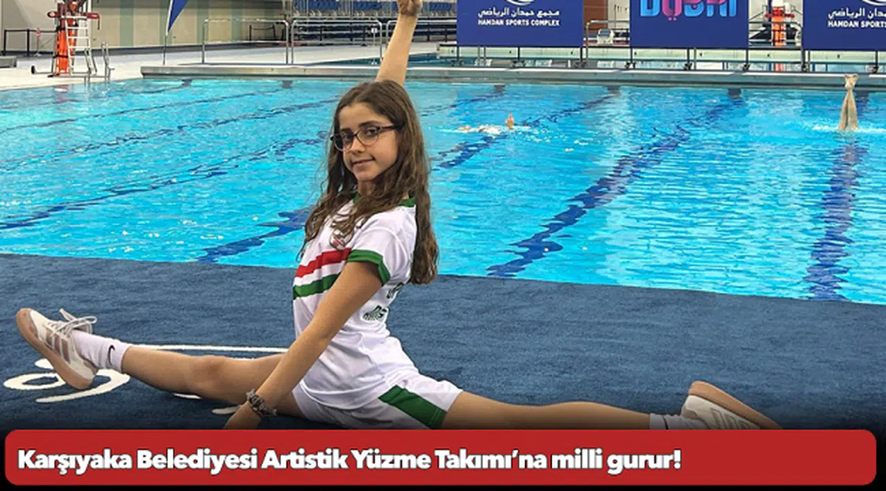 Karşıyaka Belediyesi Artistik Yüzme Takımı’na milli gurur!