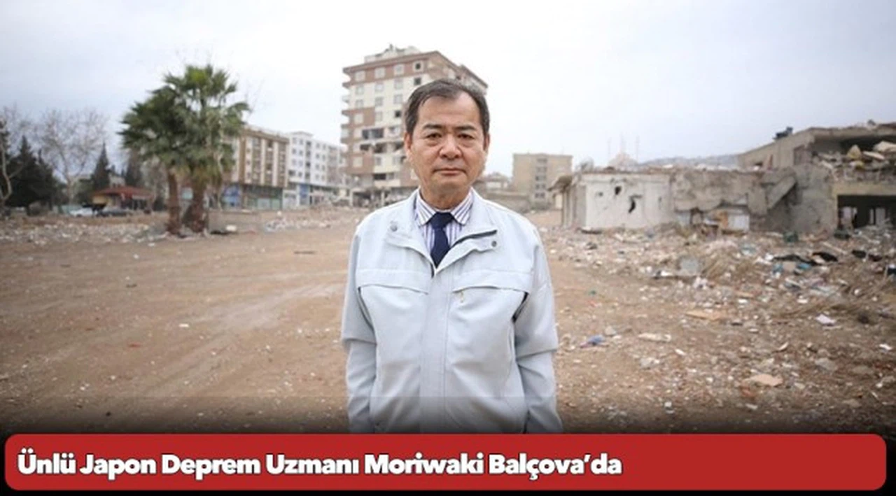 Ünlü Japon Deprem Uzmanı Moriwaki Balçova’da