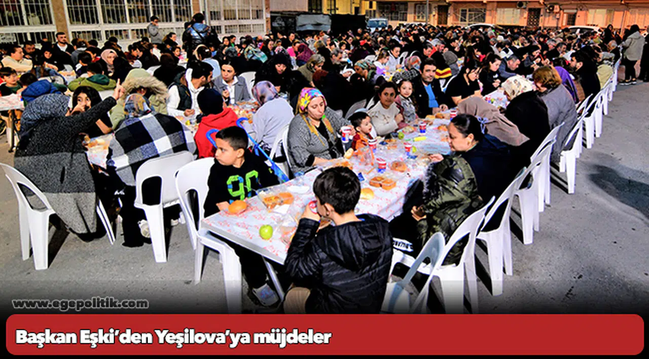 Başkan Eşki’den Yeşilova’ya müjdeler