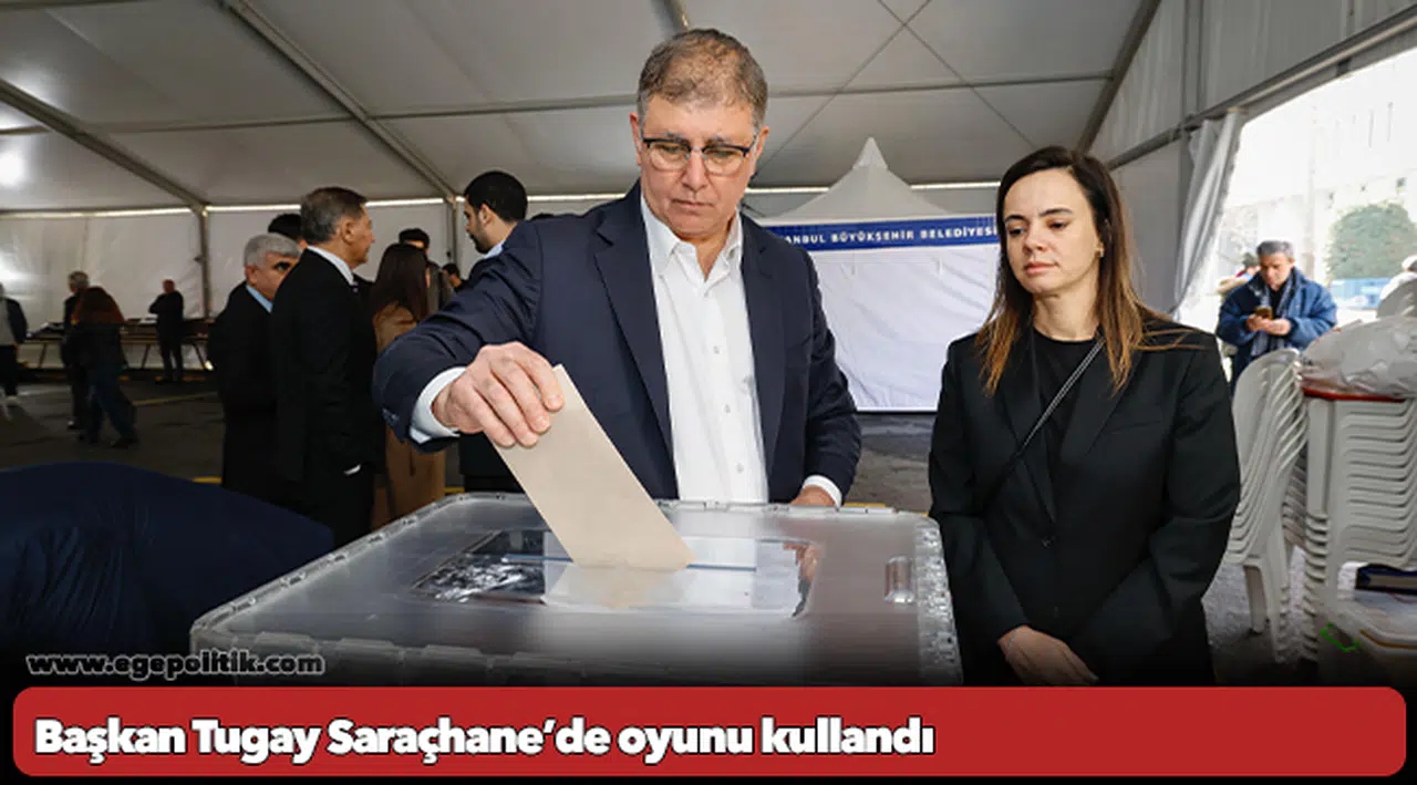 Başkan Tugay Saraçhane’de oyunu kullandı