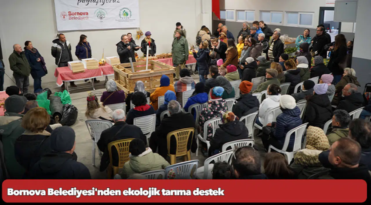 Bornova Belediyesi'nden ekolojik tarıma destek