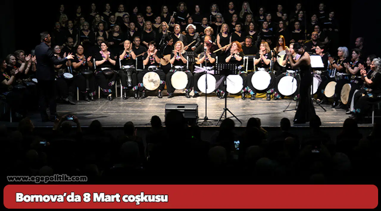 Bornova’da 8 Mart coşkusu