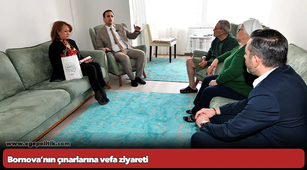 Bornova’nın çınarlarına vefa ziyareti
