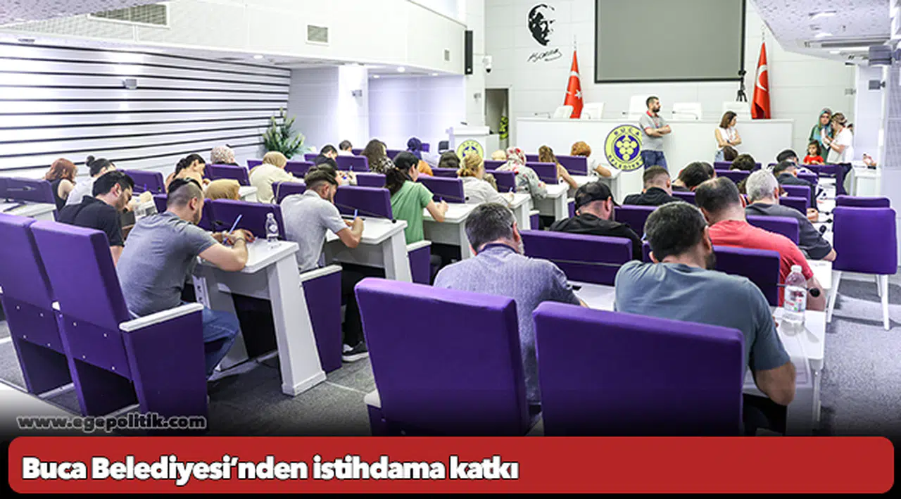 Buca Belediyesi’nden istihdama katkı