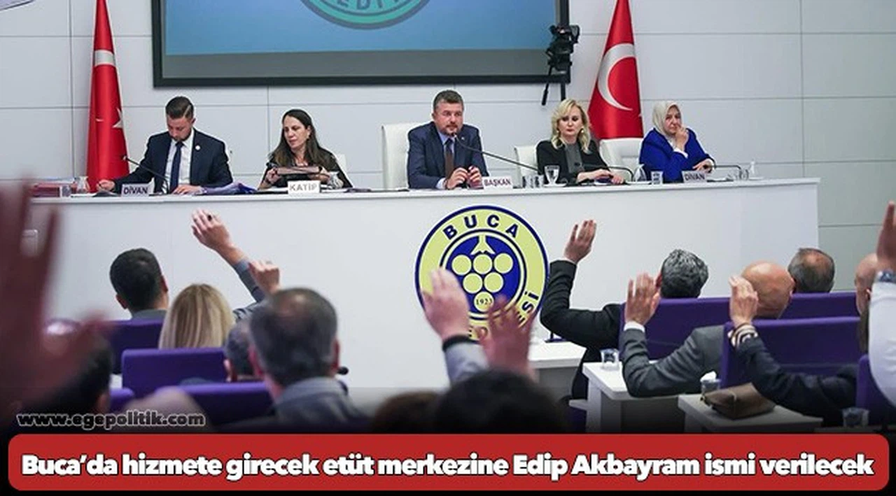 Buca’da hizmete girecek etüt merkezine Edip Akbayram ismi verilecek