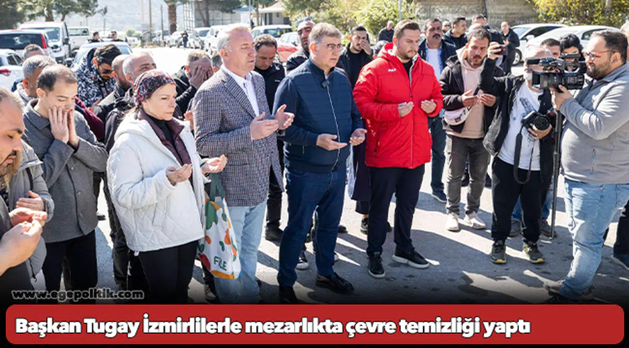 Büyükşehir’den bayram öncesi mezarlıkta “Vefalı Eller” etkinliği