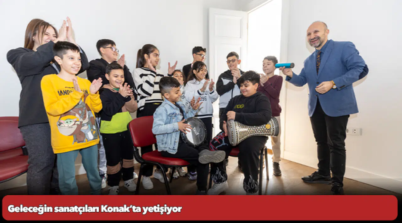 Geleceğin sanatçıları Konak’ta yetişiyor