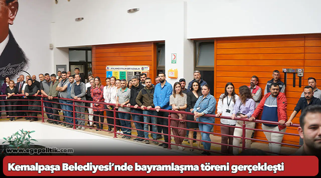 Kemalpaşa Belediyesi’nde bayramlaşma töreni gerçekleşti