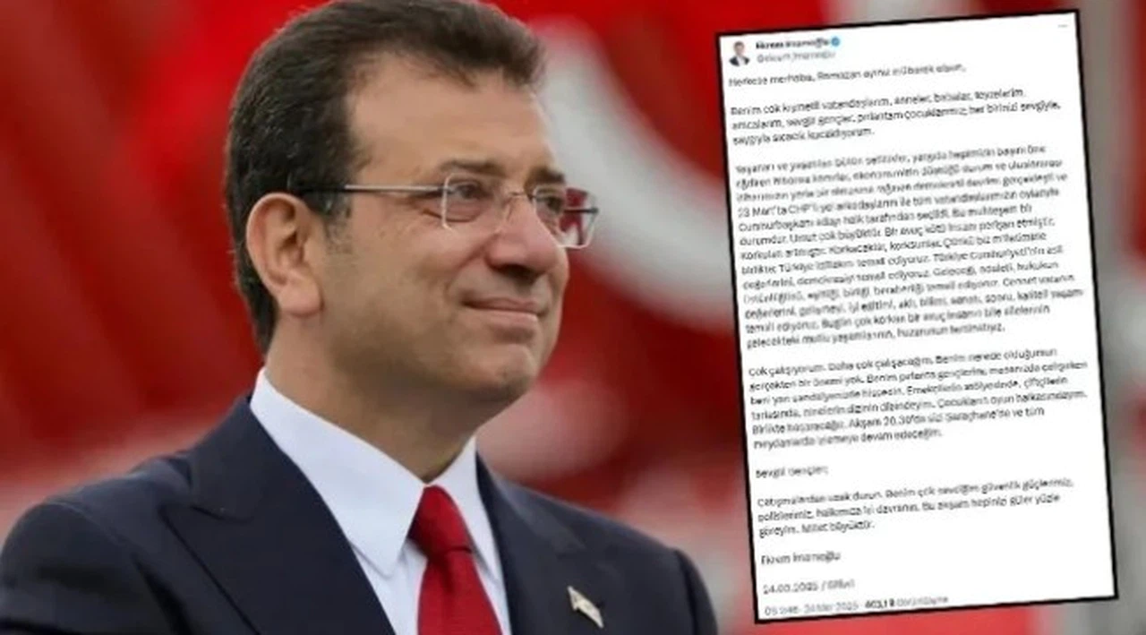 Silivri'den mektup: Ekrem İmamoğlu'ndan gençlere mesaj