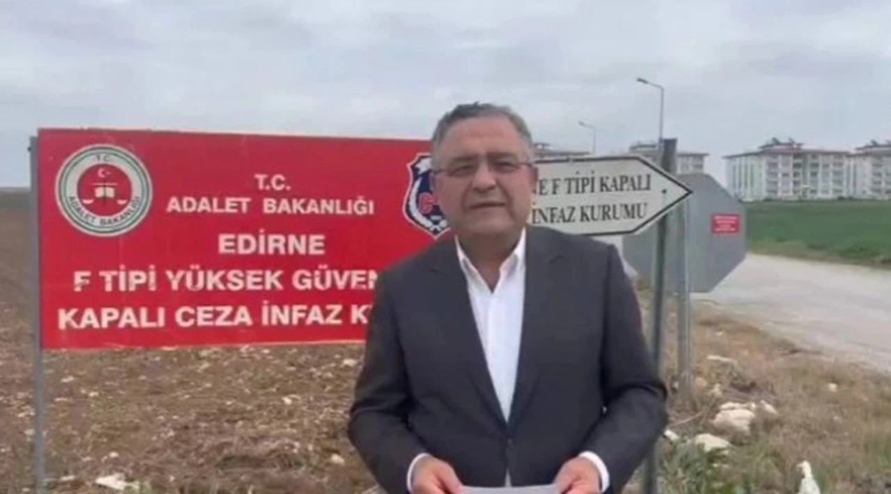 Tanrıkulu, Edirne F Tipi Cezaevi'nde Selahattin Demirtaş ve Selçuk Mızraklı'yı ziyaret etti
