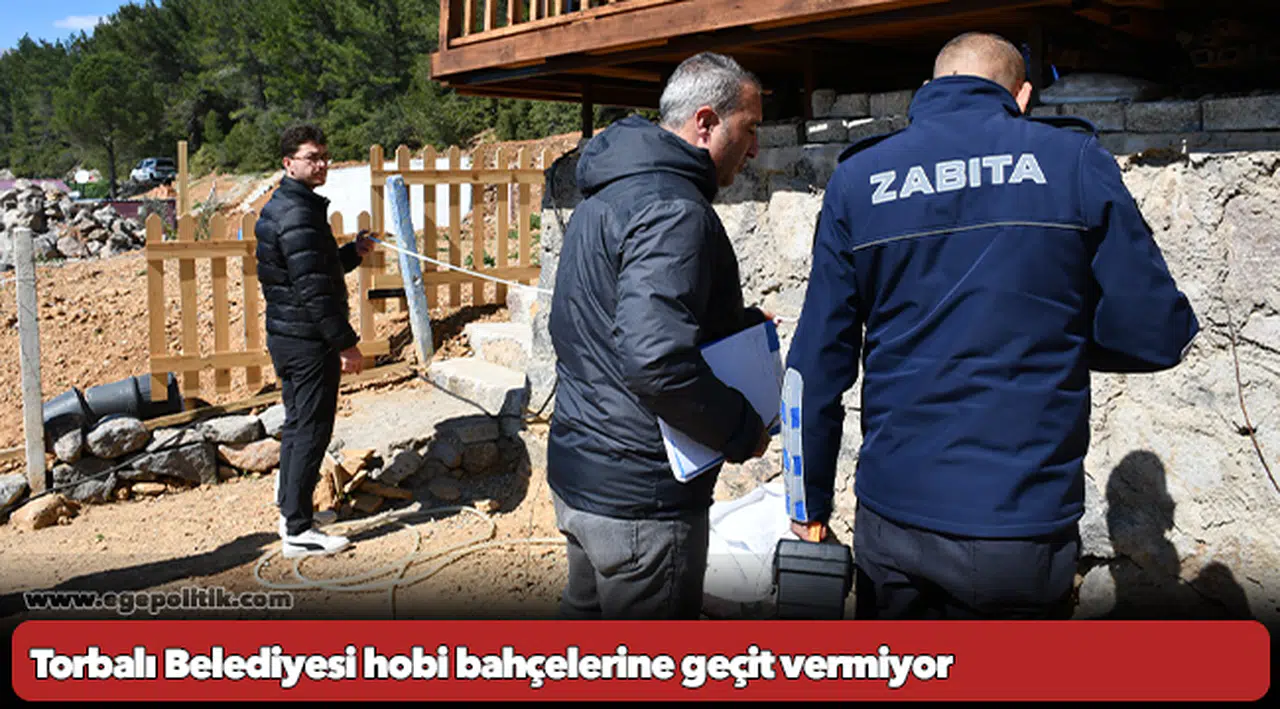 Torbalı Belediyesi hobi bahçelerine geçit vermiyor