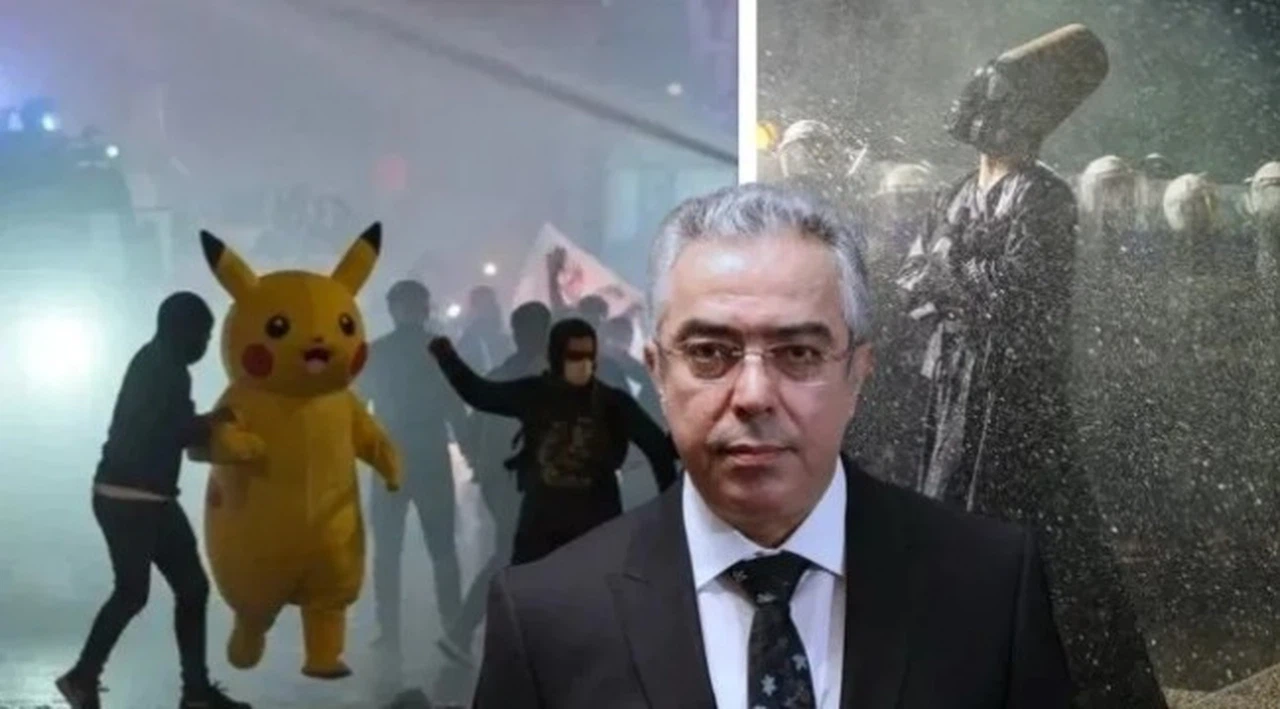 Uçum, İmamoğlu protestolarını 'analiz' etti: Pikachu ve gaz maskeli semazen senaryoya dayanıyormuş!