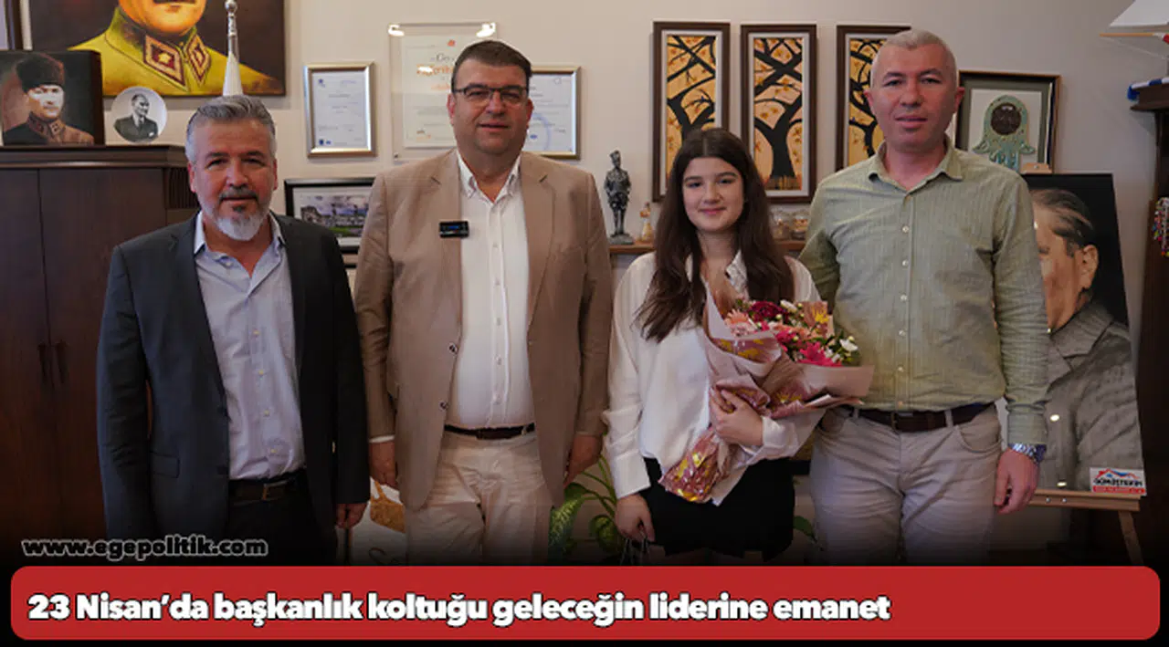 23 Nisan’da başkanlık koltuğu geleceğin liderine emanet