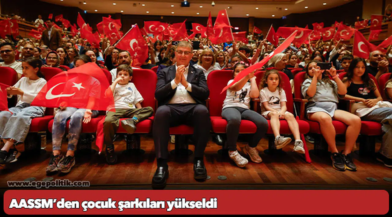 AASSM’den çocuk şarkıları yükseldi