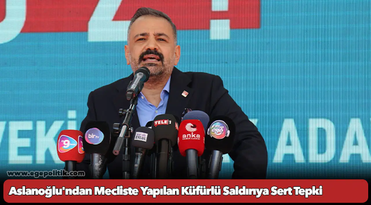Aslanoğlu'ndan Mecliste Yapılan Küfürlü Saldırıya Sert Tepki