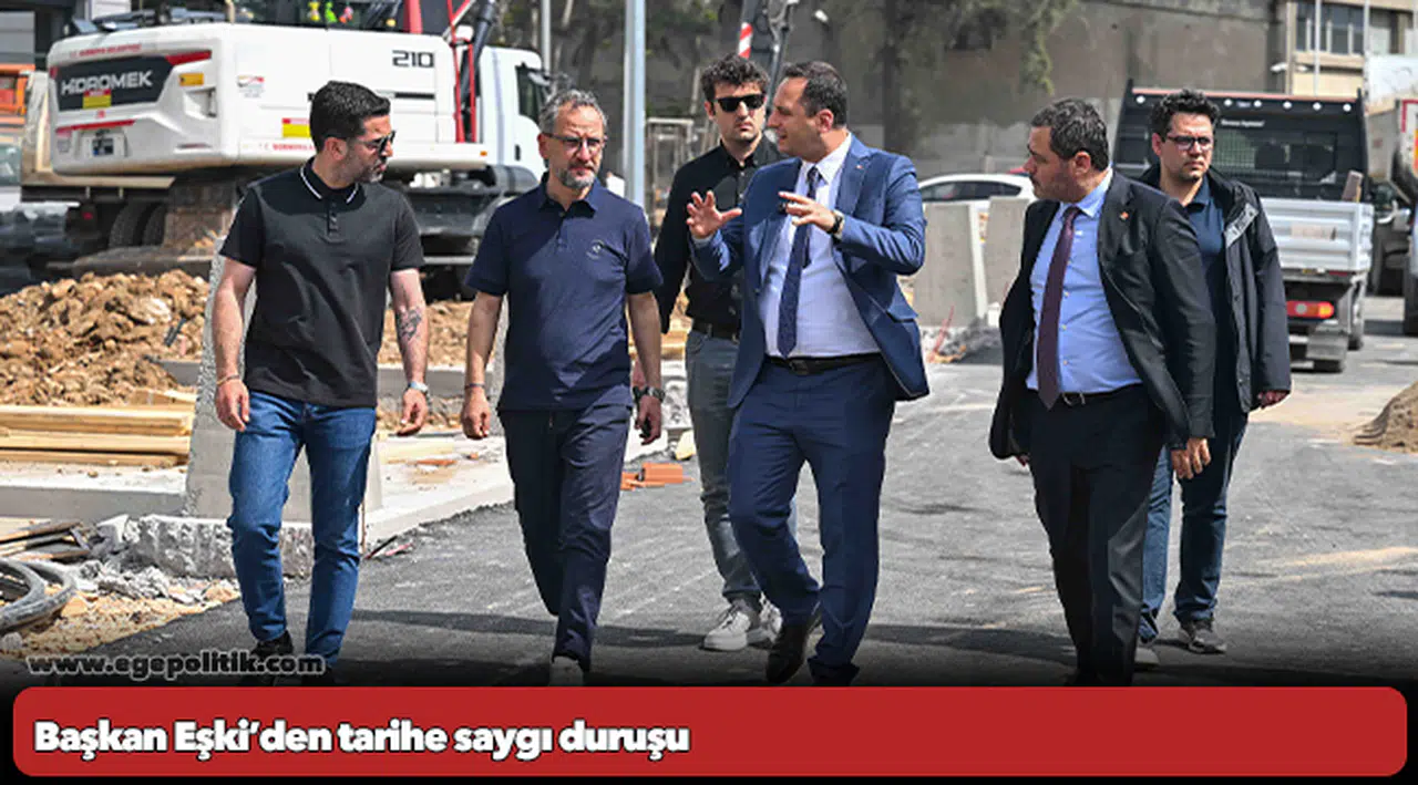 Başkan Eşki’den tarihe saygı duruşu