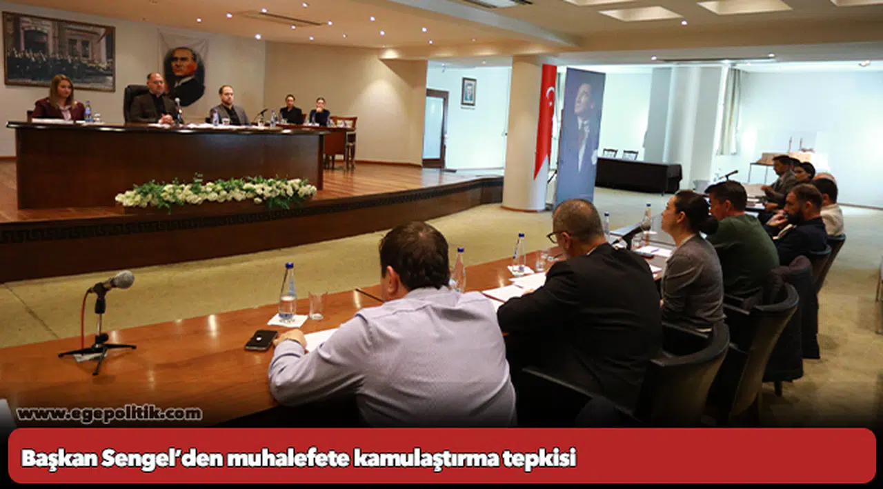 Başkan Sengel’den muhalefete kamulaştırma tepkisi: Bu karar Efes Selçuk batsın demektir