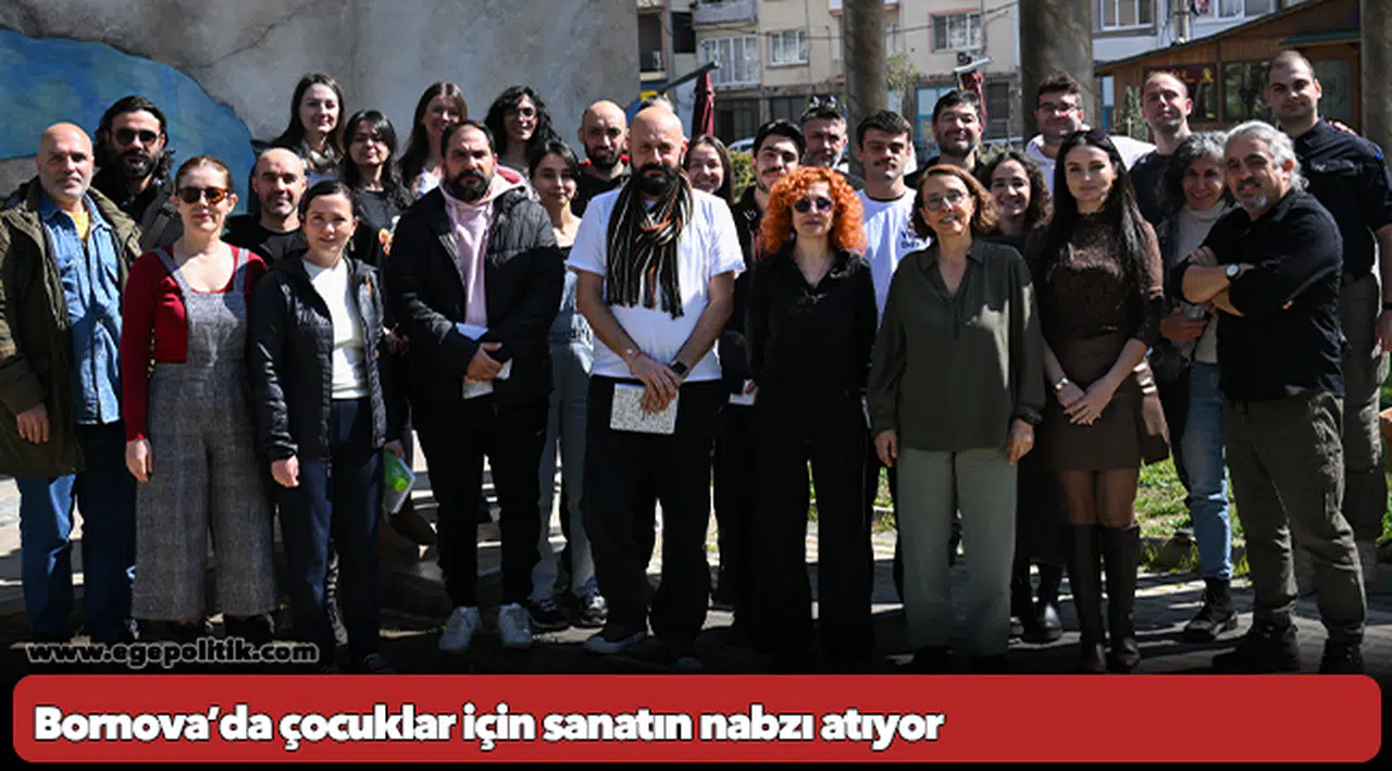 Bornova’da çocuklar için sanatın nabzı atıyor