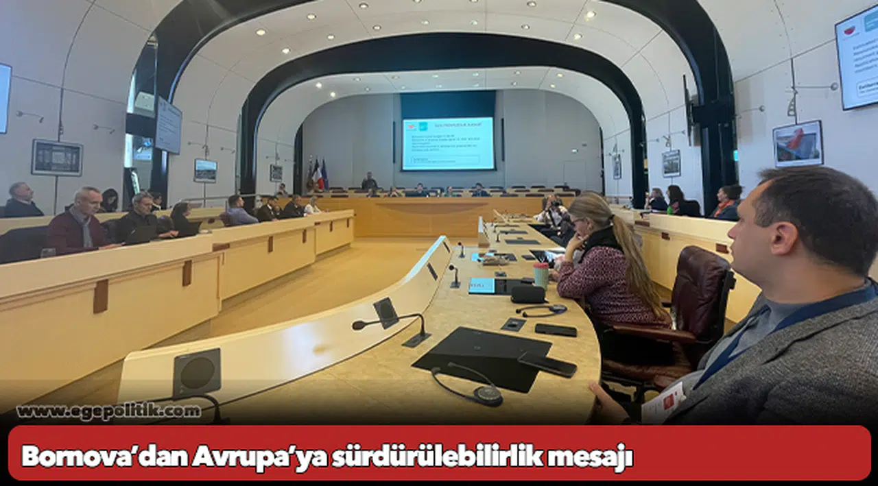 Bornova’dan Avrupa’ya sürdürülebilirlik mesajı
