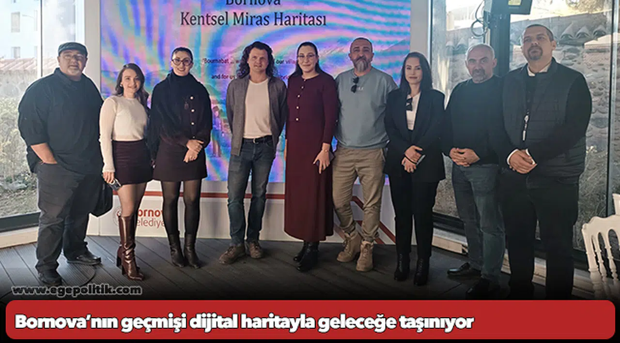 Bornova’nın geçmişi dijital haritayla geleceğe taşınıyor