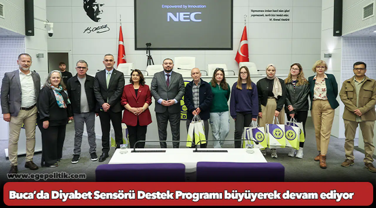 Buca’da Diyabet Sensörü Destek Programı büyüyerek devam ediyor