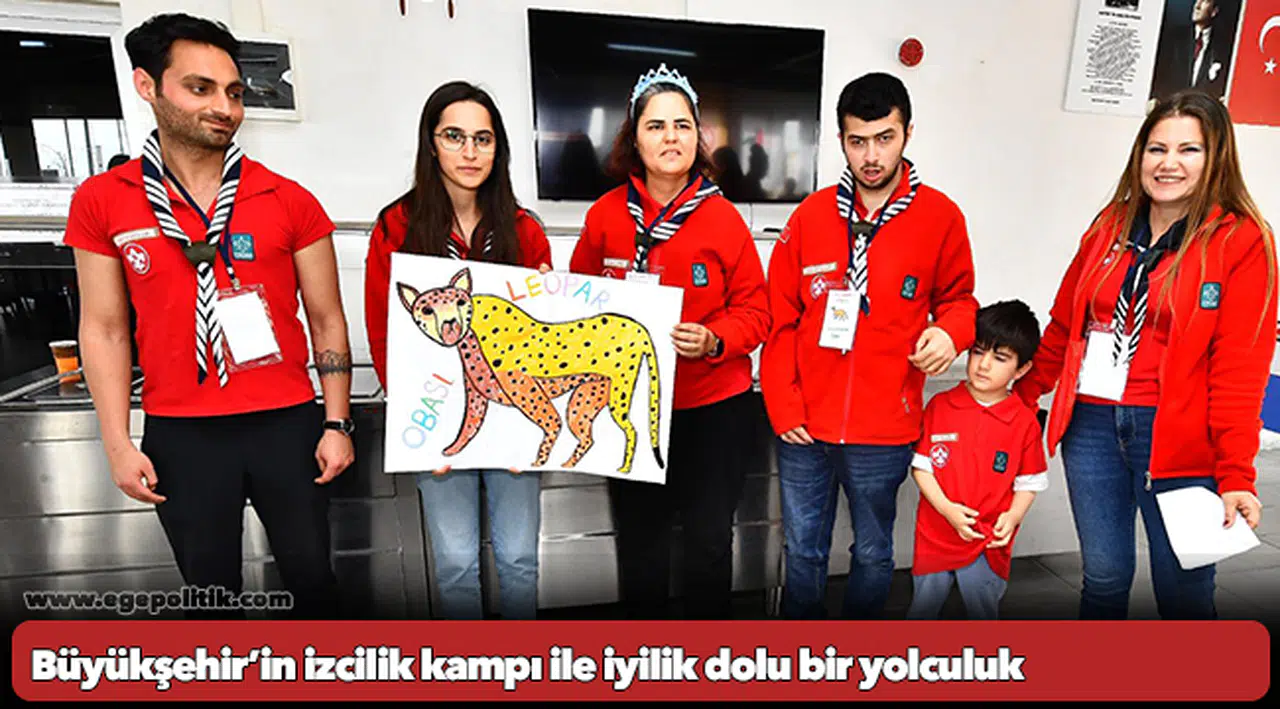 Büyükşehir’in izcilik kampı ile iyilik dolu bir yolculuk
