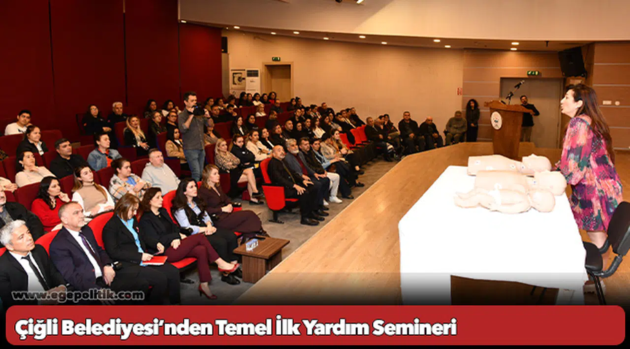 Çiğli Belediyesi’nden Temel İlk Yardım Semineri