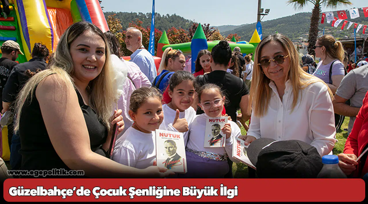 Güzelbahçe’de Çocuk Şenliğine Büyük İlgi