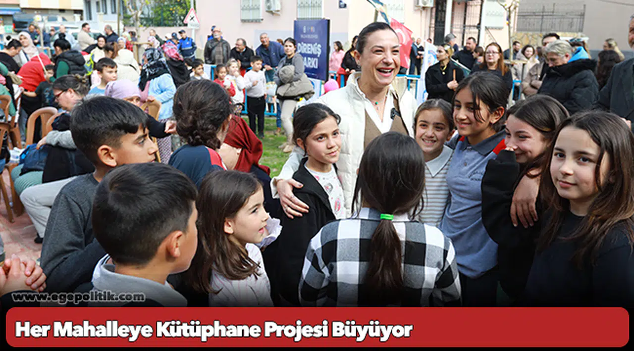 Her Mahalleye Kütüphane Projesi Büyüyor: Şükrü Özkaynak Kütüphanesi ve Direniş Parkı açıldı