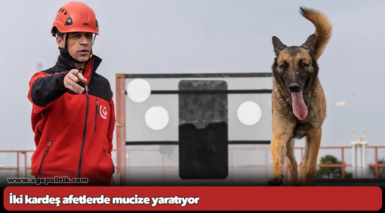 İki kardeş afetlerde mucize yaratıyor