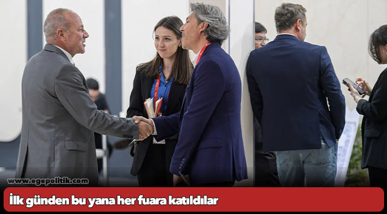 İlk günden bu yana her fuara katıldılar