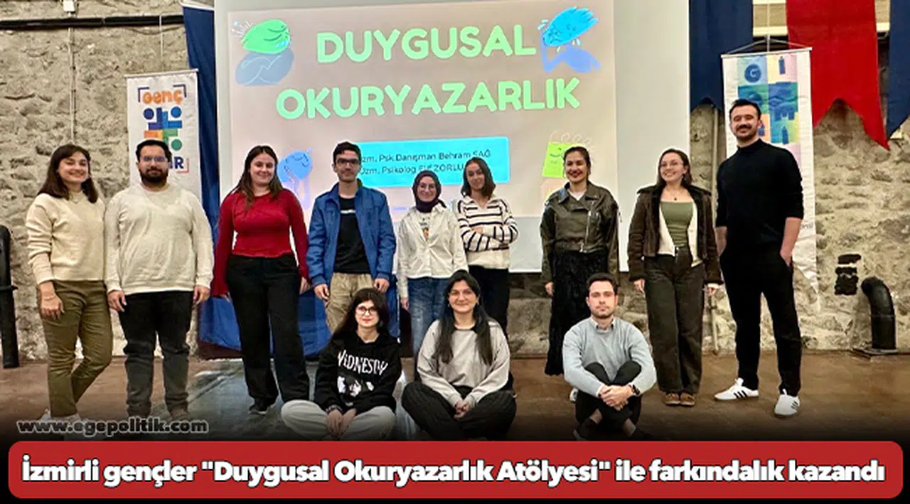 İzmirli gençler "Duygusal Okuryazarlık Atölyesi" ile farkındalık kazandı