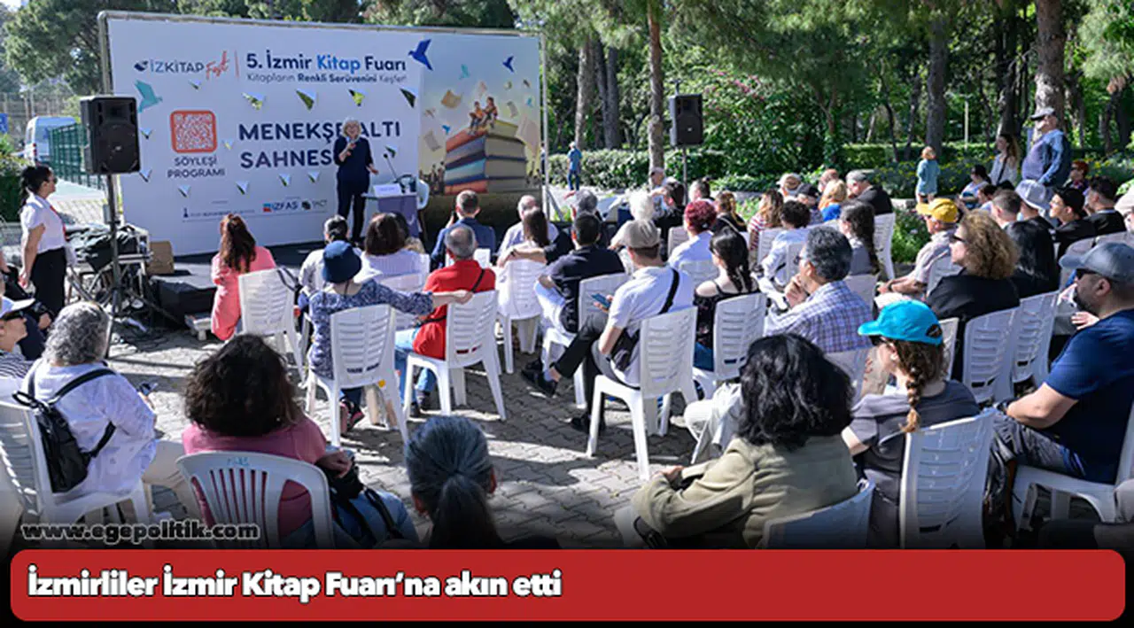 İzmirliler İzmir Kitap Fuarı’na akın etti