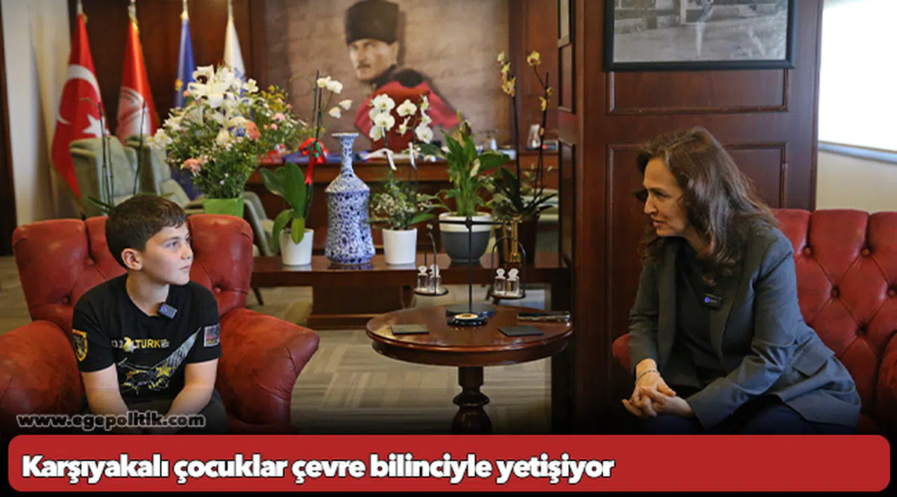 Karşıyakalı çocuklar çevre bilinciyle yetişiyor
