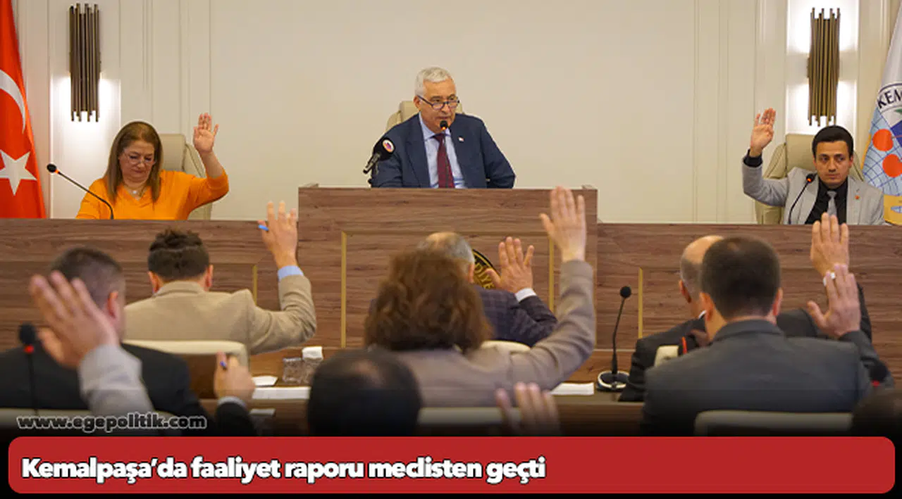 Kemalpaşa’da faaliyet raporu meclisten geçti