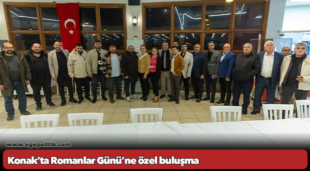 Konak’ta Romanlar Günü’ne özel buluşma