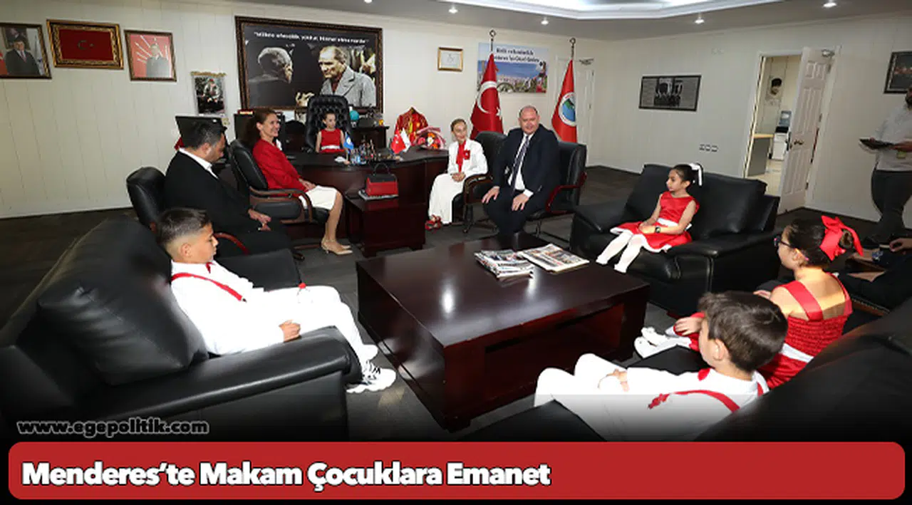 Menderes’te Makam Çocuklara Emanet