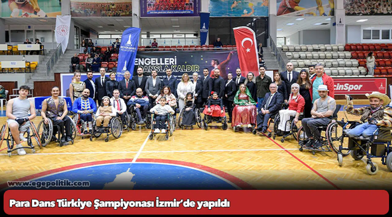Para Dans Türkiye Şampiyonası İzmir’de yapıldı