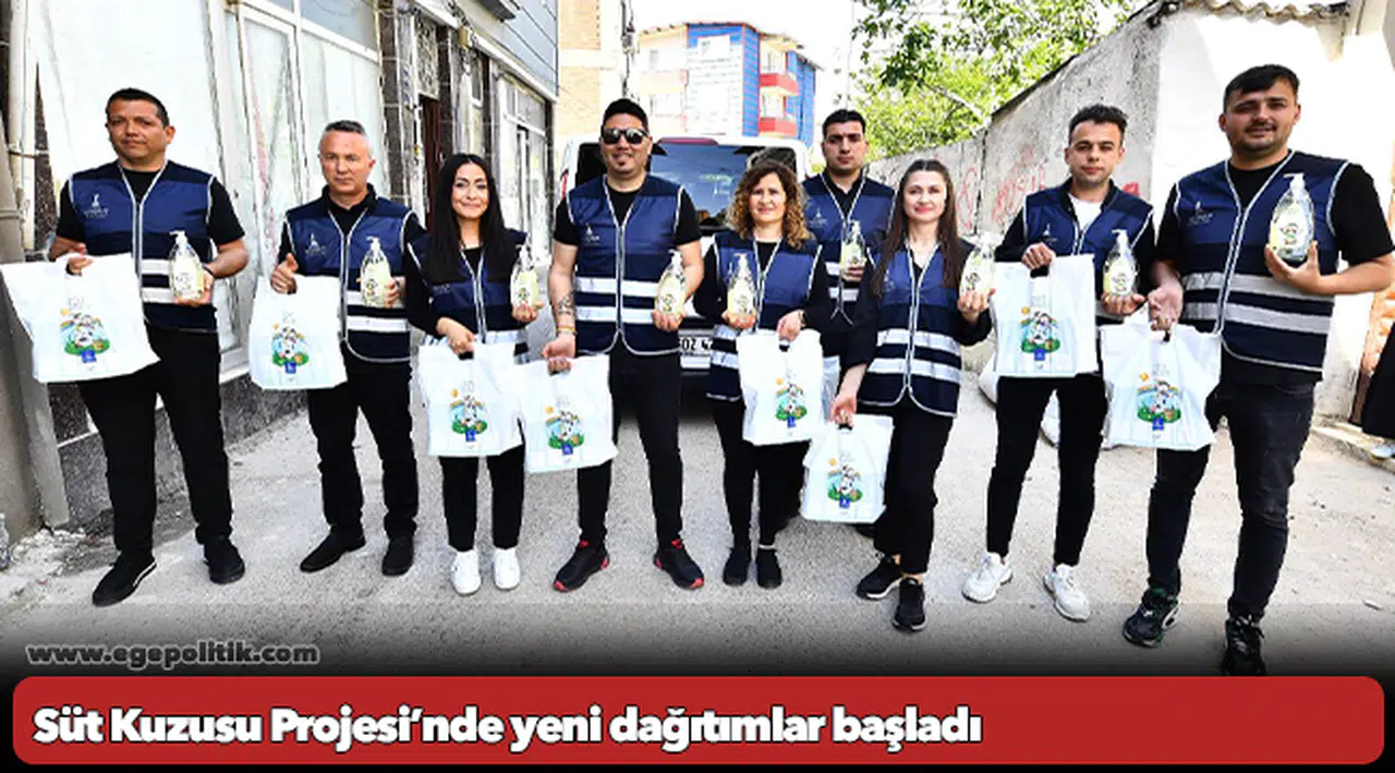Süt Kuzusu Projesi’nde yeni dağıtımlar başladı