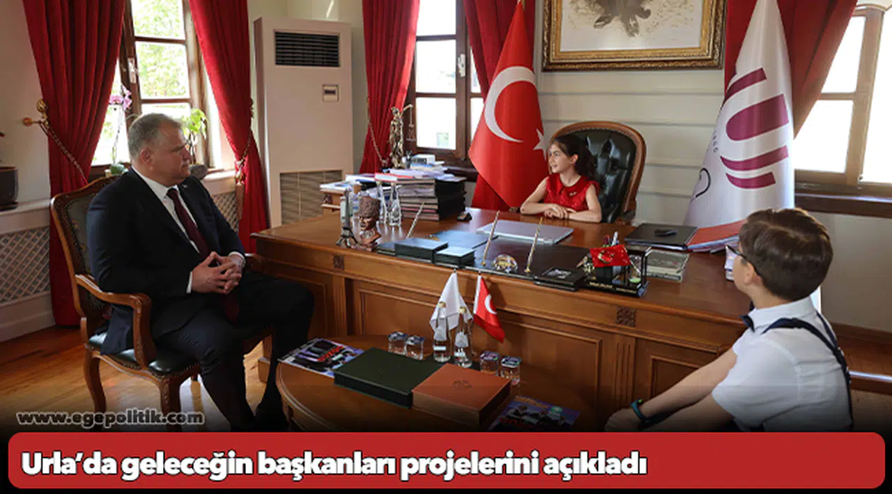 Urla’da geleceğin başkanları projelerini açıkladı