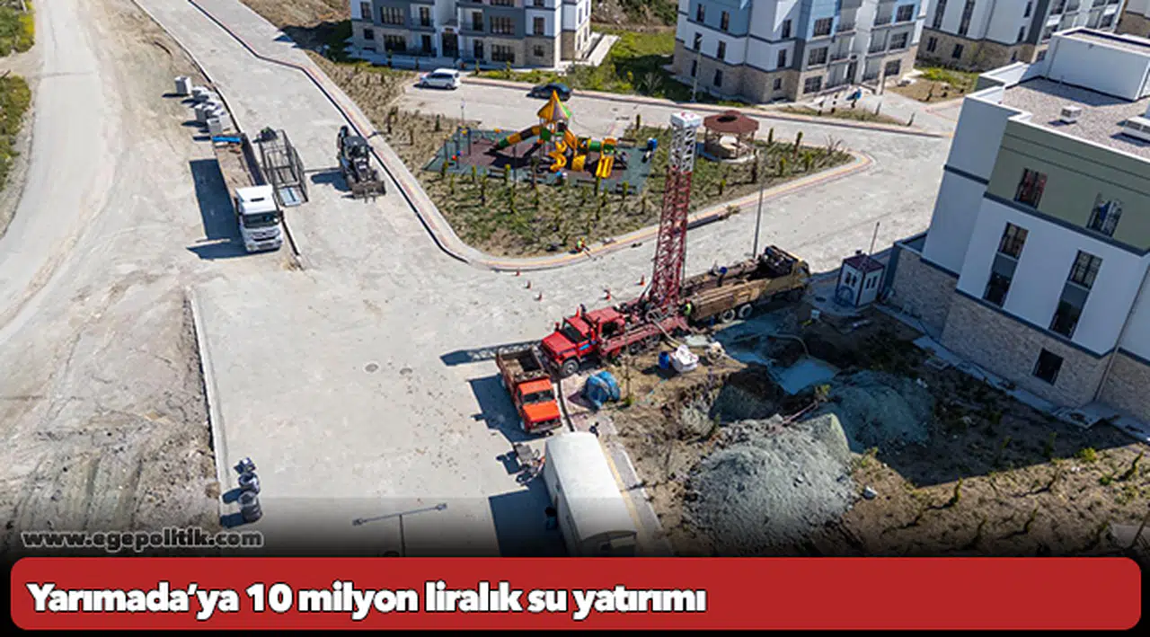 Yarımada’ya 10 milyon liralık su yatırımı