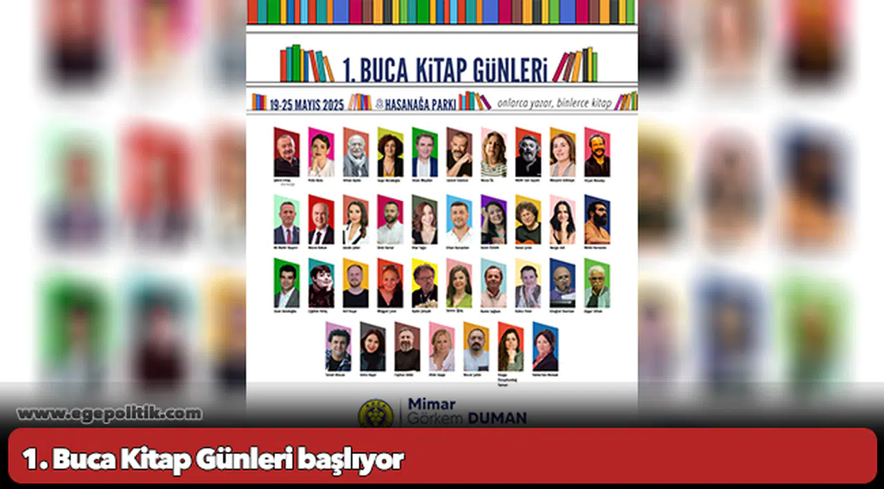 1. Buca Kitap Günleri başlıyor