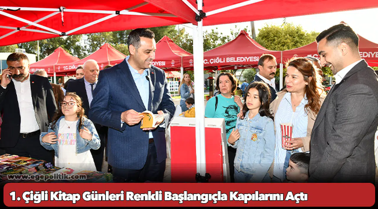 1. Çiğli Kitap Günleri Renkli Başlangıçla Kapılarını Açtı