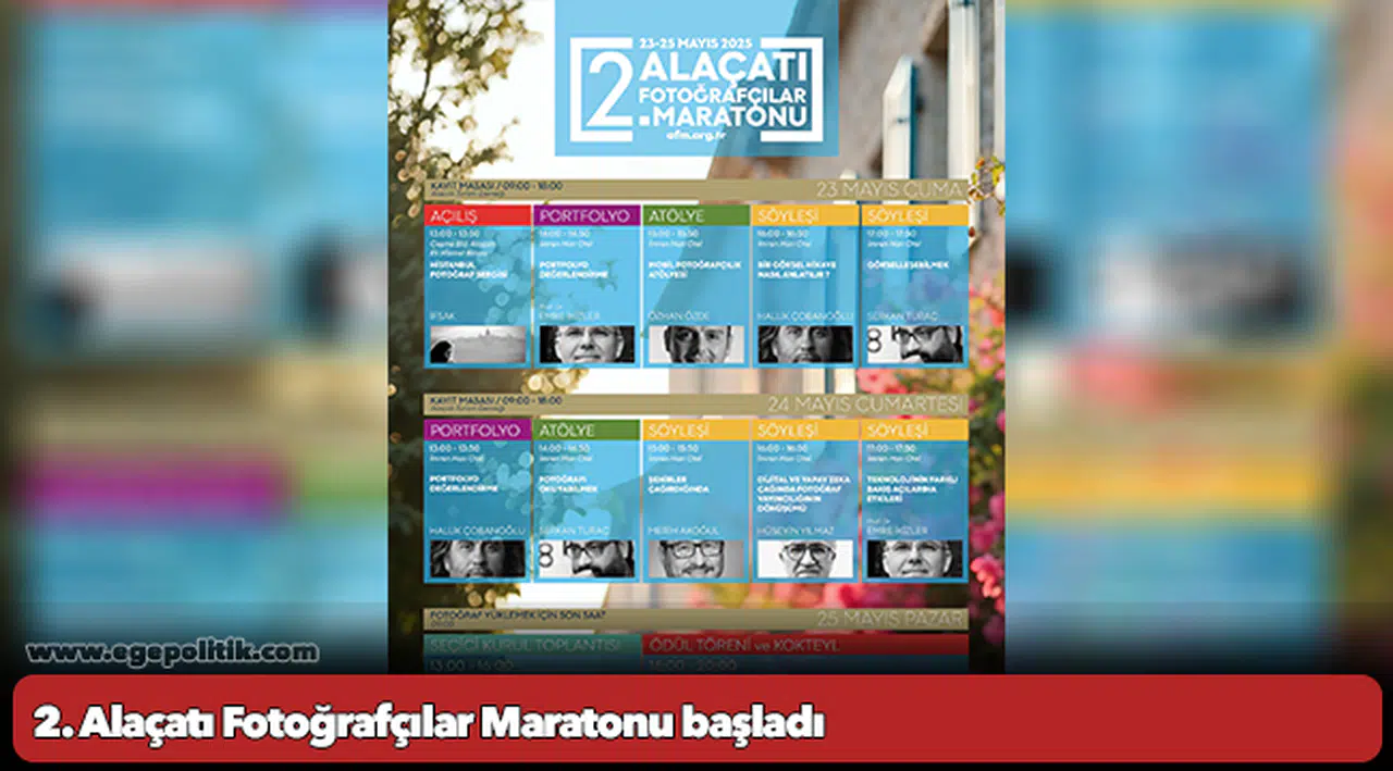 2. Alaçatı Fotoğrafçılar Maratonu başladı