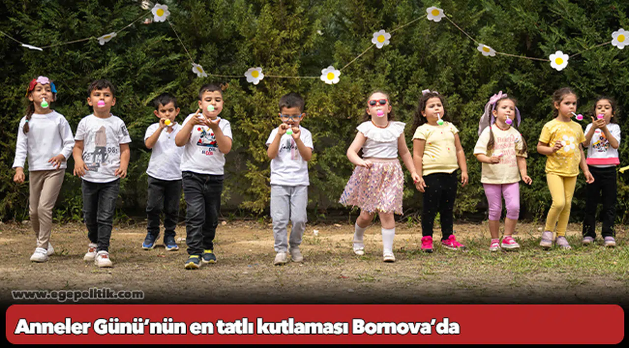 Anneler Günü’nün en tatlı kutlaması Bornova’da