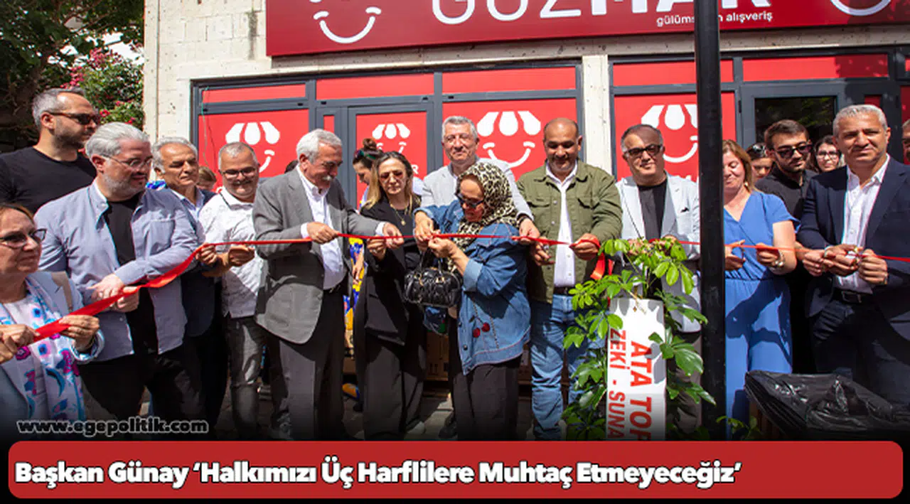 Başkan Günay ‘Halkımızı Üç Harflilere Muhtaç Etmeyeceğiz’